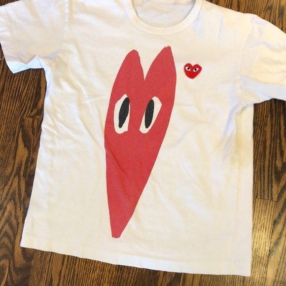Cdg Play Logo T-Shirt - Picture 2 of 6